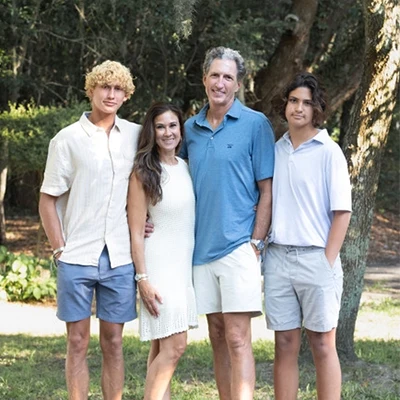 Chiropractor Greensboro NC Aaron Williams With Family LP